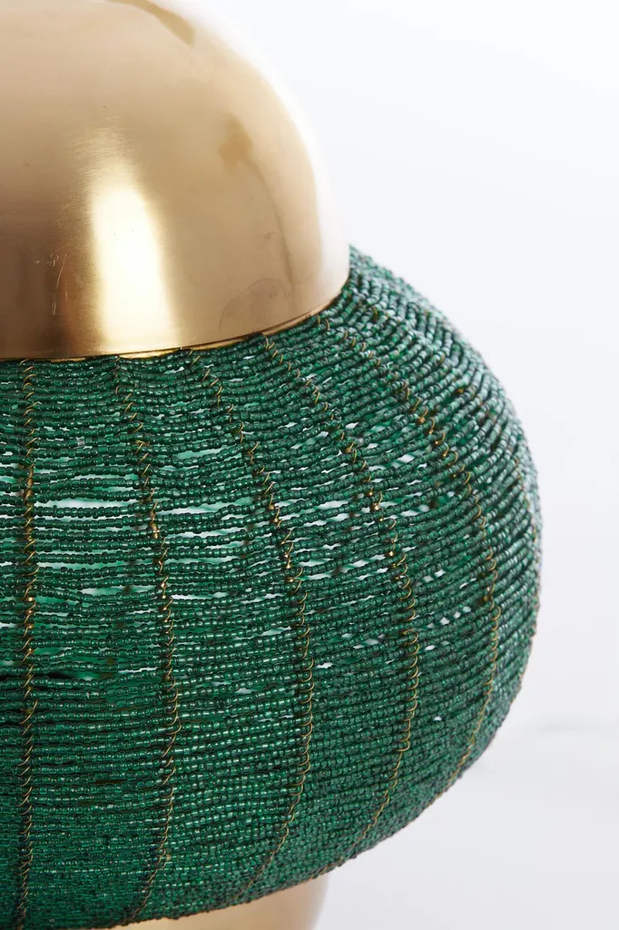 Lampada Cetara Light & Living Verde e Bronzo: Design Orientale E27 - 2