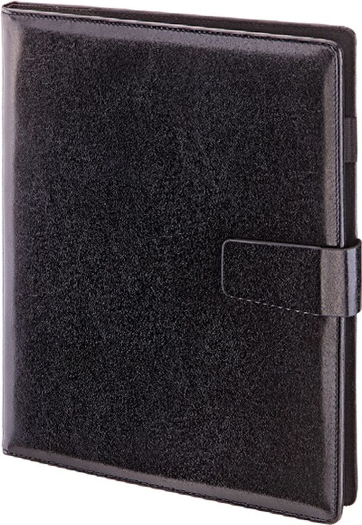 Carnet d'adresses A4 noir de première qualité avec insert Image du produit 