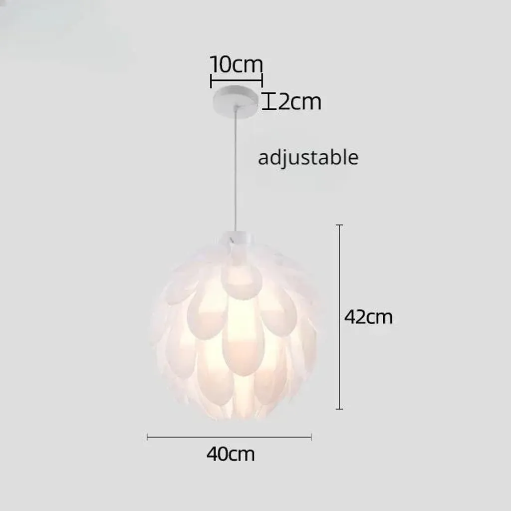 Lampe suspendue LED A2 lumière chaude pour éclairage doux sans reflets