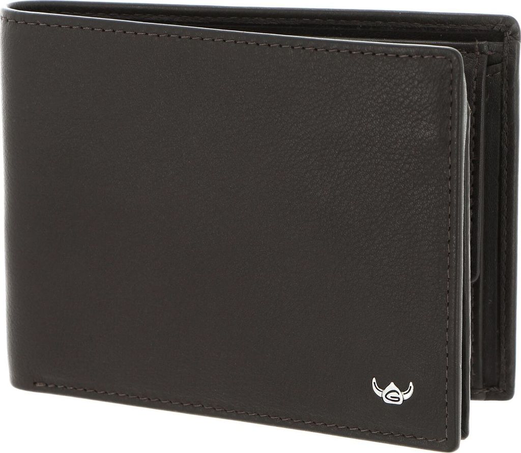 Golden Head Leder Geldbörse Dublin Billfold Coin Wallet Brown dunkelbraun