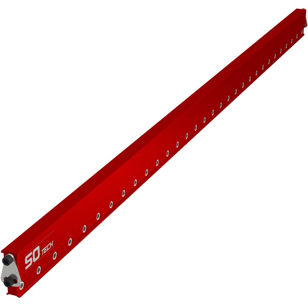 SOTECH Bohrschablone BS-32-1000 – 979 mm lang, ALU Präzisions-Bohrlehre
