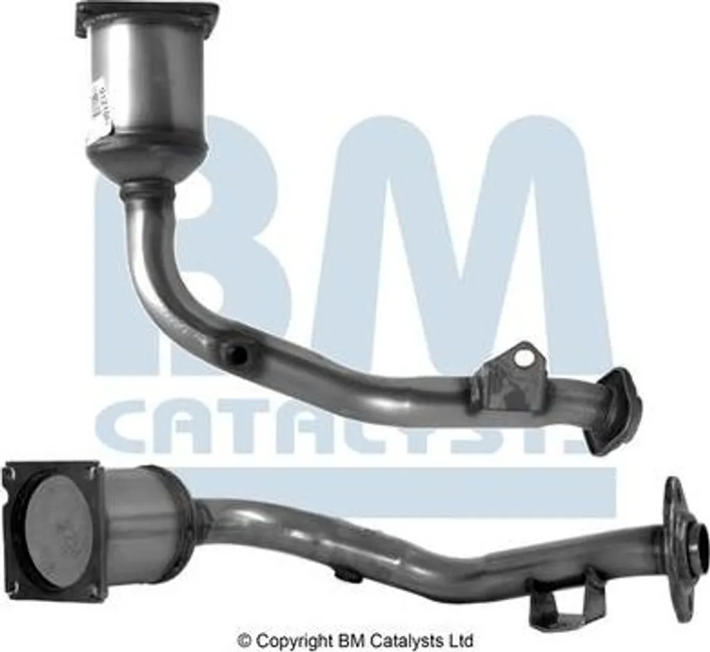 Catalyseur Homologué OE 1731GE en Inox pour Peugeot 207 et Citroën C3 C2