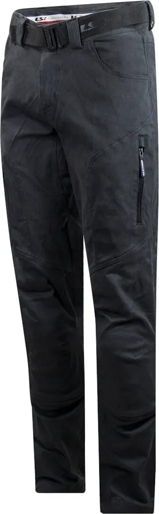 Pantalon moto LS2 Straight résistant et protecteur gris charcoal 5XL