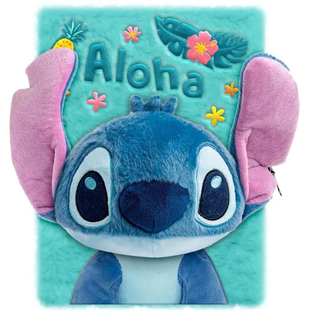 Kids Euroswan | Tagebuch - Disney Stitch - Mit Schloss - Produktbild 
