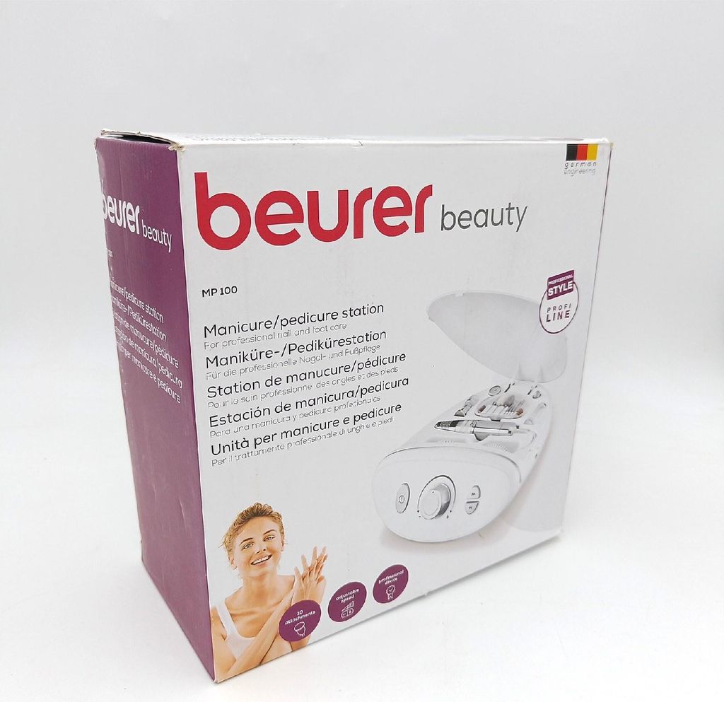 BEURER Manikúra/pedikúra síť 10 stupňů plynule nastavitelná Obrázek produktu 