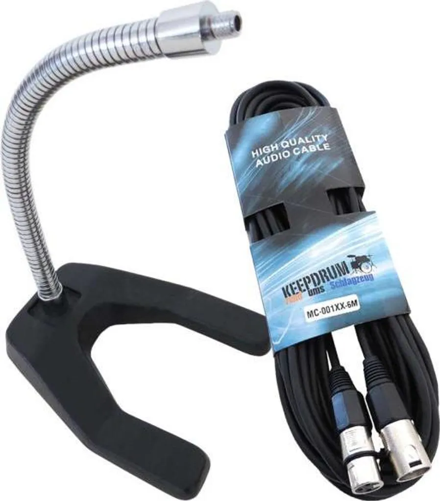 Support de Micro de Table MS65 avec Câble XLR pour Studio et Streaming