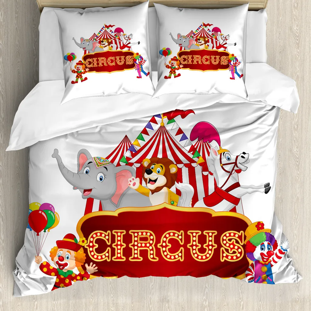 Offerta Set Copripiumino ABAKUHAUS 155x220 Circo | Qualità Prezzo