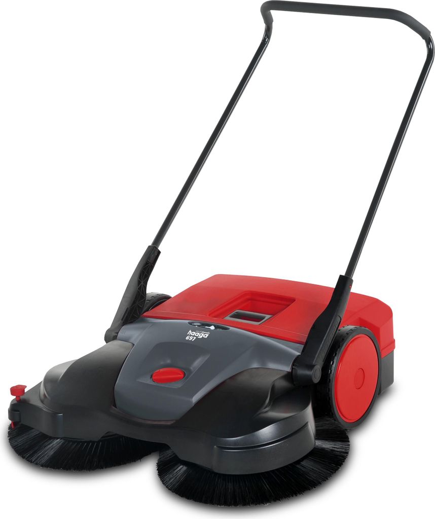 Haaga Kehrbesen Handkehrmaschine 697 Profi Kehrbesen geeignet für Flächen 200 m?