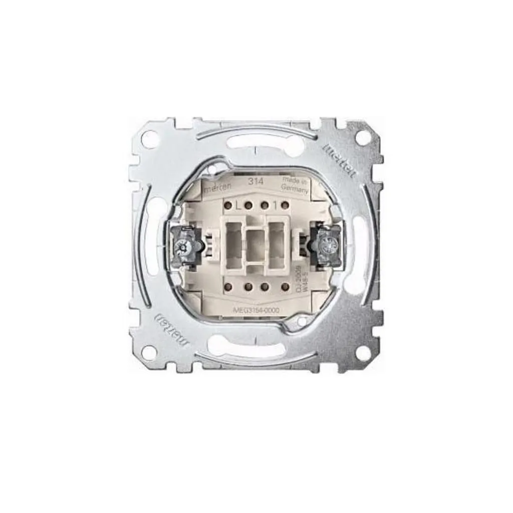 Acquista Merten MEG3154-0000 Inserto Pulsante 10A con Contatto Segnale