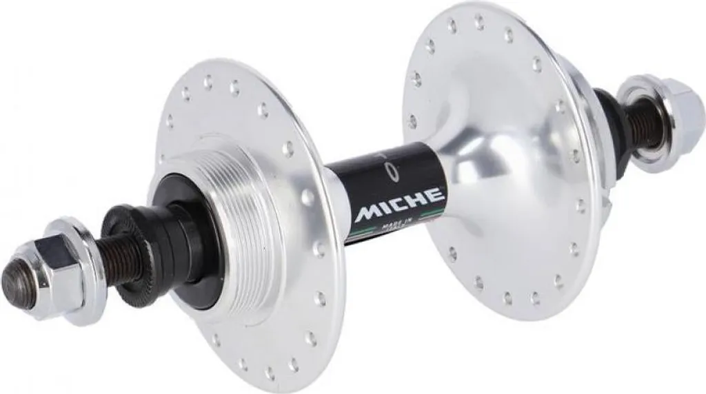 Moyeu Miche Singlespeed Arrière 36 Trous Argenté pour Vélo Fixie