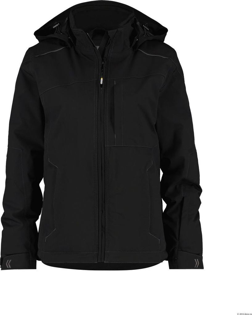 DASSY Winterjacke NORDIX Damen Gr. XL schwarz