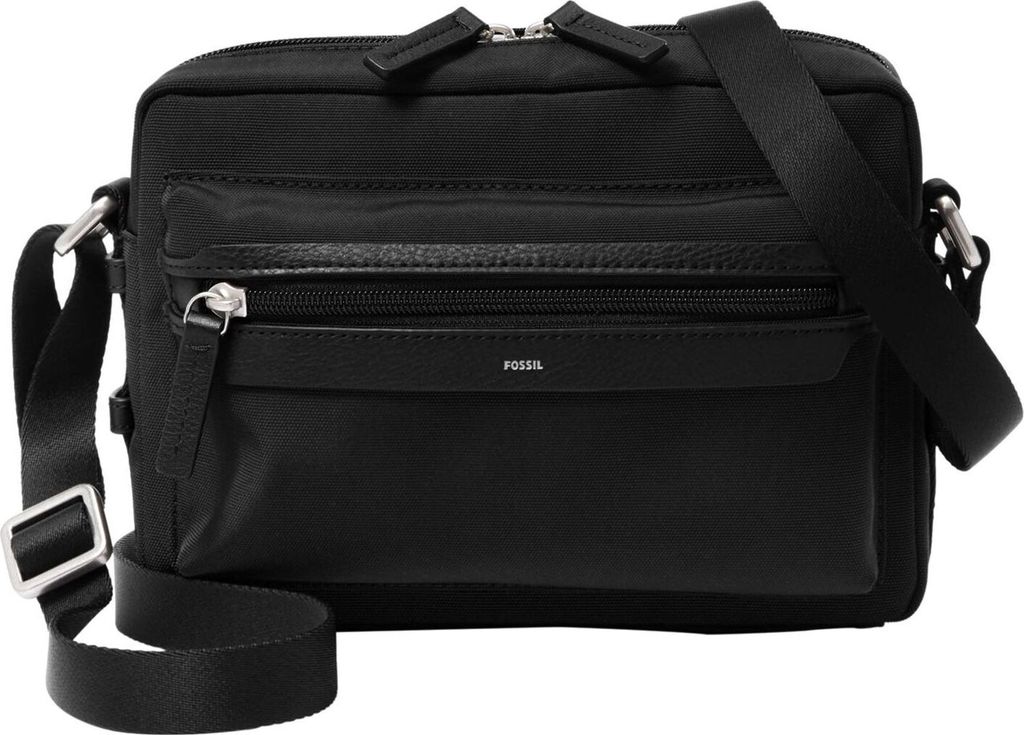 FOSSIL Umhängetasche Wyatt Camera Bag Black schwarz