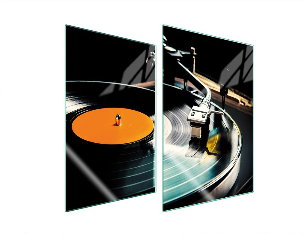 Glasschutzplatte Für Küche 2X35X52 Vinyl