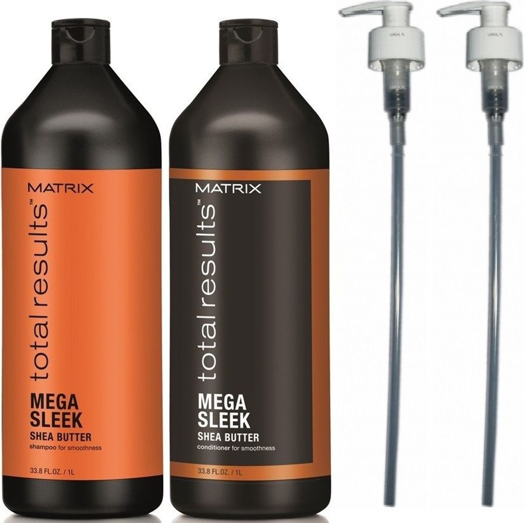 Matrix Total Results Mega Sleek Shampoo 1000ml + Immagine del prodotto 