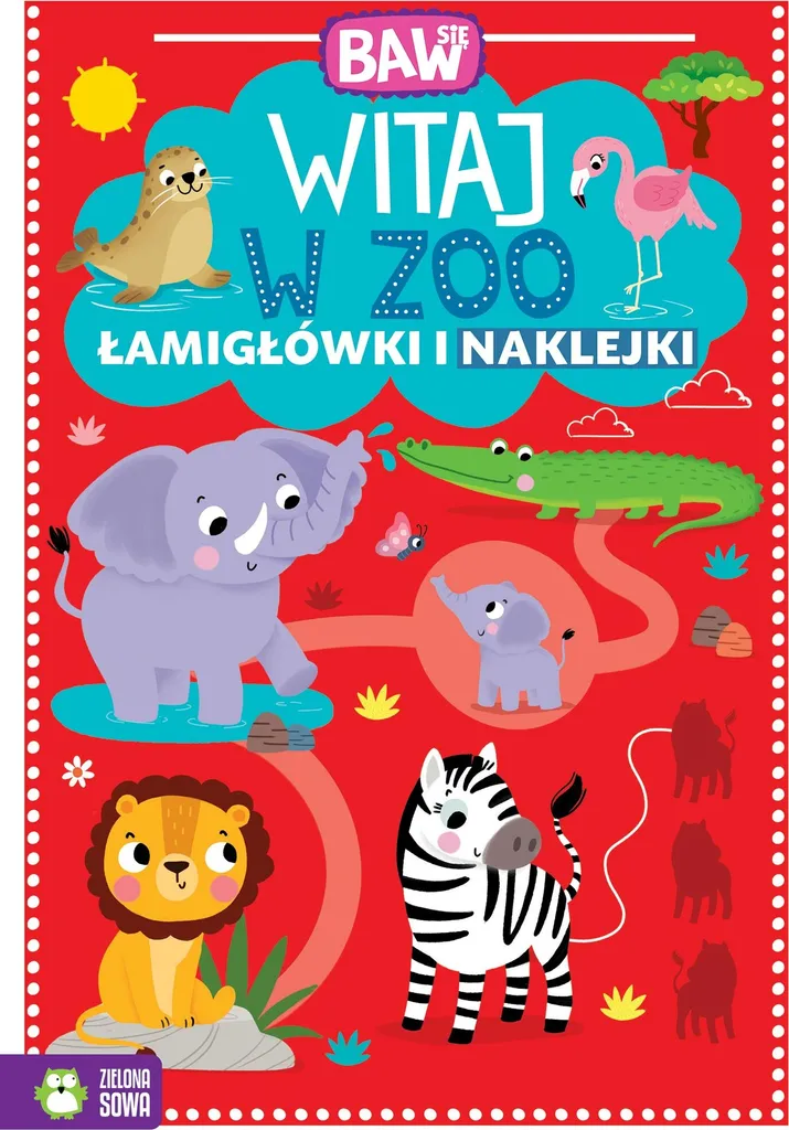 Jeu de Société Enfant Bienvenue au Zoo - Coffret Puzzles en Polonais 3+