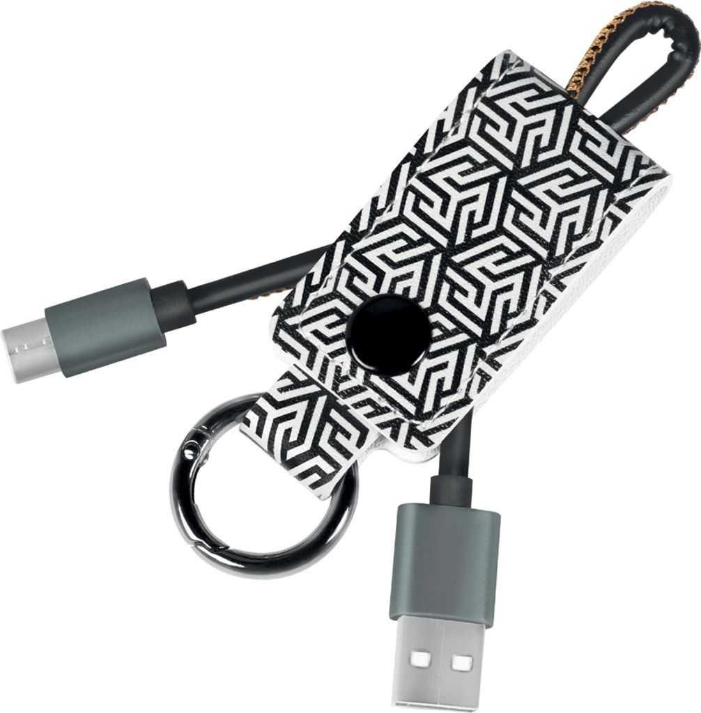 LogiLink USB-C Kabel mit Schlüsselanhänger 0,22 m