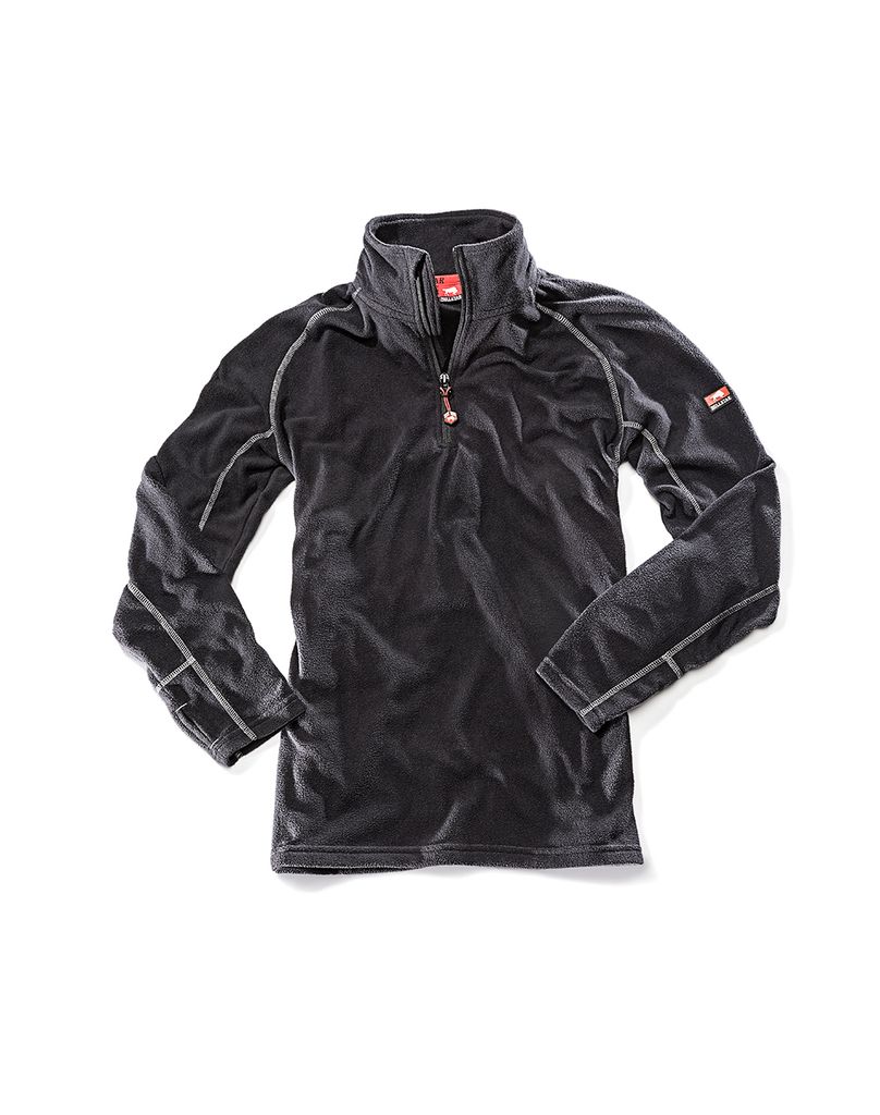 BULLSTAR Micro-Fleecetroyer WORXTAR, schwarz