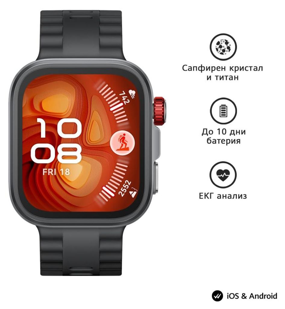 Huawei WATCH Fit 4 Pro, 4,62 cm (1.82"), AMOLED, Ekran Zdjęcie produktu 