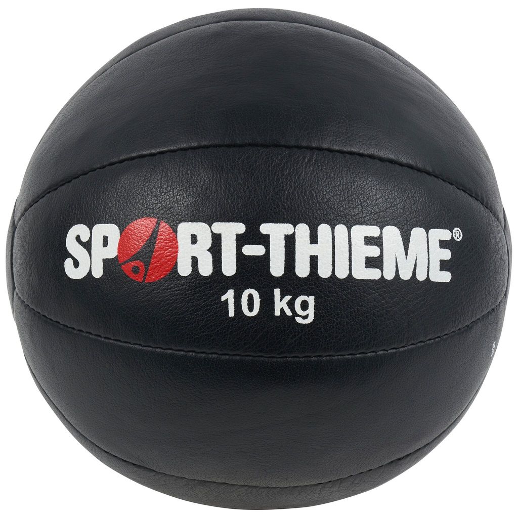 Sport-Thieme Medizinball "Schwarz", 10 kg, 28 cm