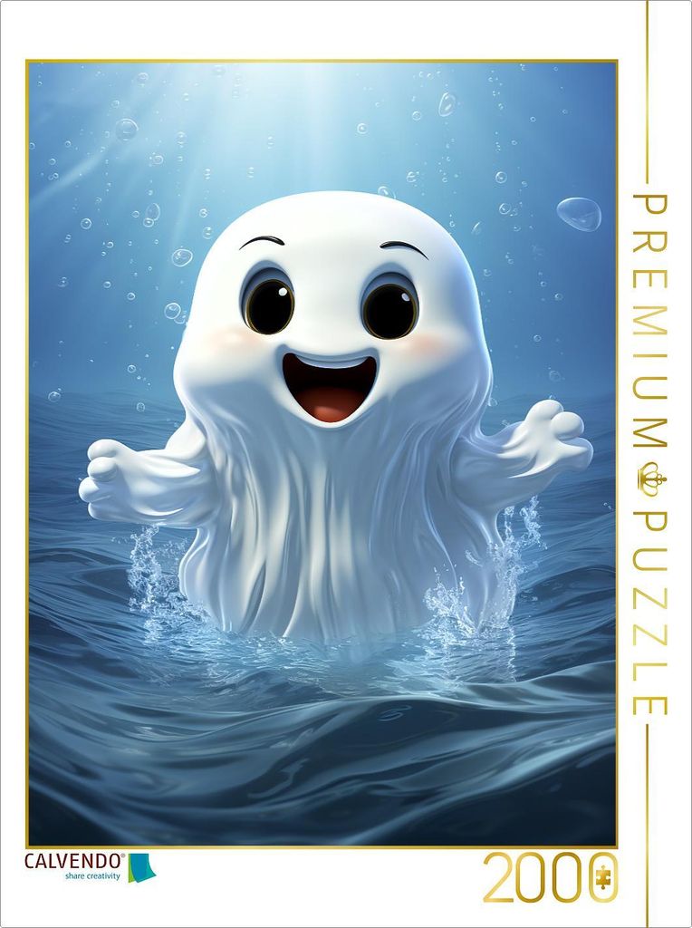 CALVENDO Puzzle Plitschplatsch | 2000 Teile Lege-Größe 90x67cm Foto-Puzzle für glückliche Stunden