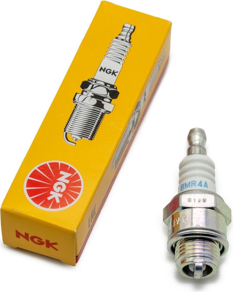 Zündkerzen Set NGK 10x BMR4A Zündkerze entstört, Elektrodenabstand 0,75mm, Wärmewert 4, 3568 / 5728