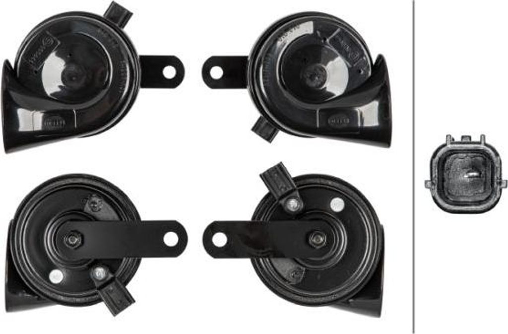 HELLA 3FH 012 010-121 Hupe OE kompatibel mit Accord, City, Civic, CR-V, CR-Z, Crosstour, Maz E, FR-V, HR-V, Insight, Jazz, Legend, NSX, Odyssey, P...