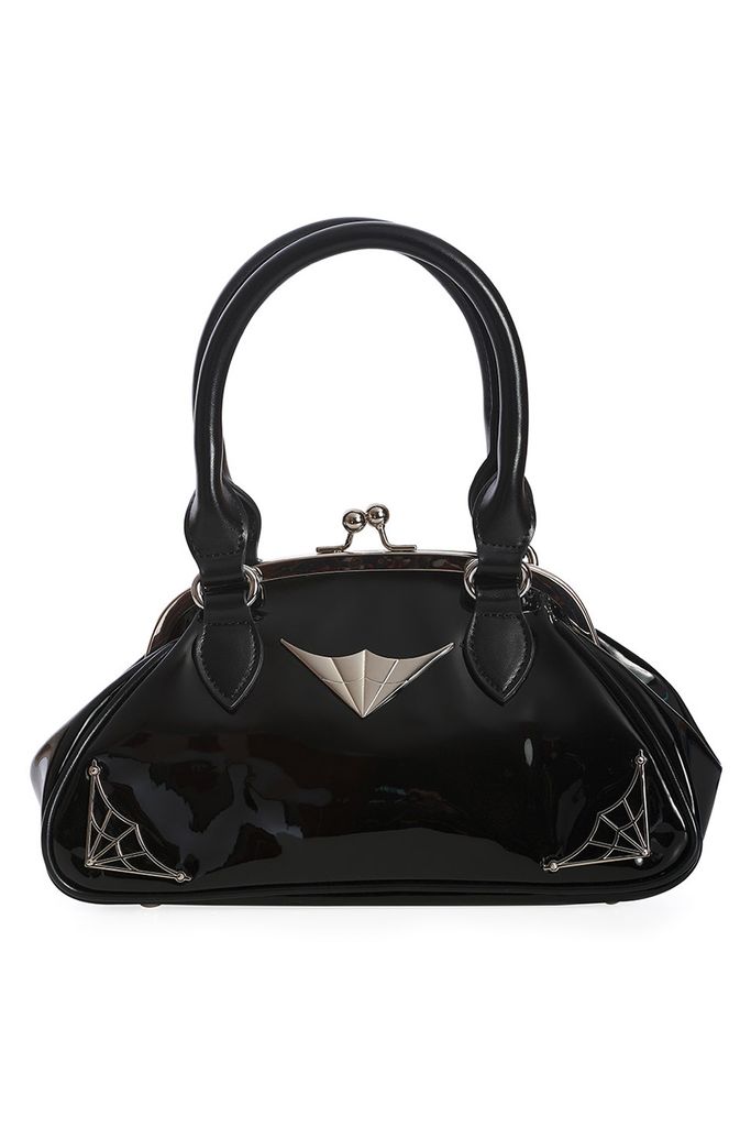 Banned Rockabilly Handtasche - Night Lovers Black