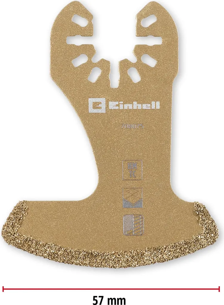 Lama a Segmenti Einhell 708075 57mm - Ricambio Professionale Carburo - 8