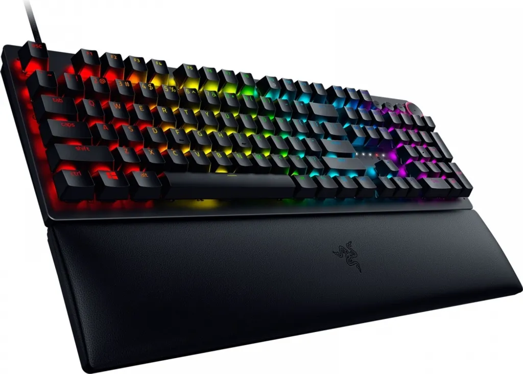 Razer Huntsman V2 Clavier Rétroéclairé avec Switchs Optiques Purple