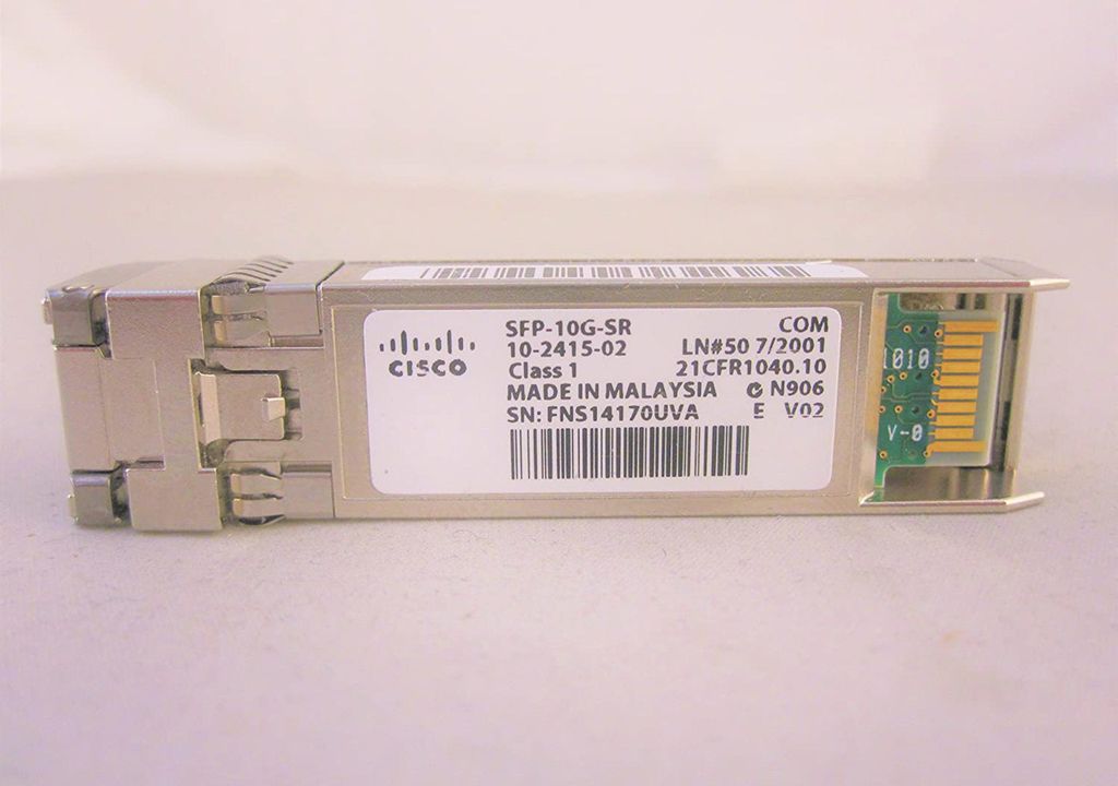 Moduł nadawczo-odbiorczy Cisco (SFP-10G-SR=) Zdjęcie produktu 