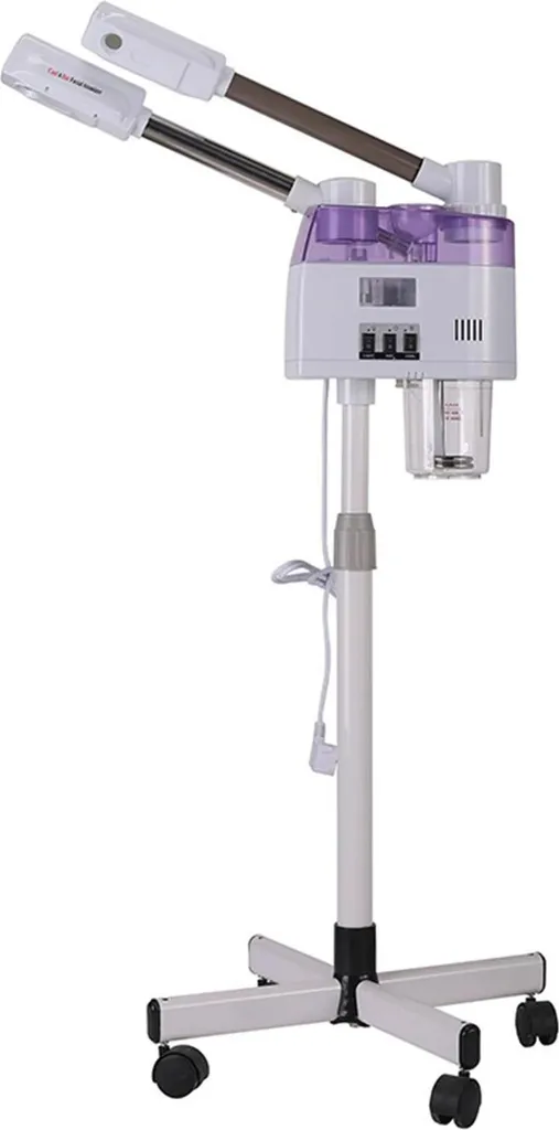 Vaporisateur facial pour spa à domicile réglable vapeur chaud et froid