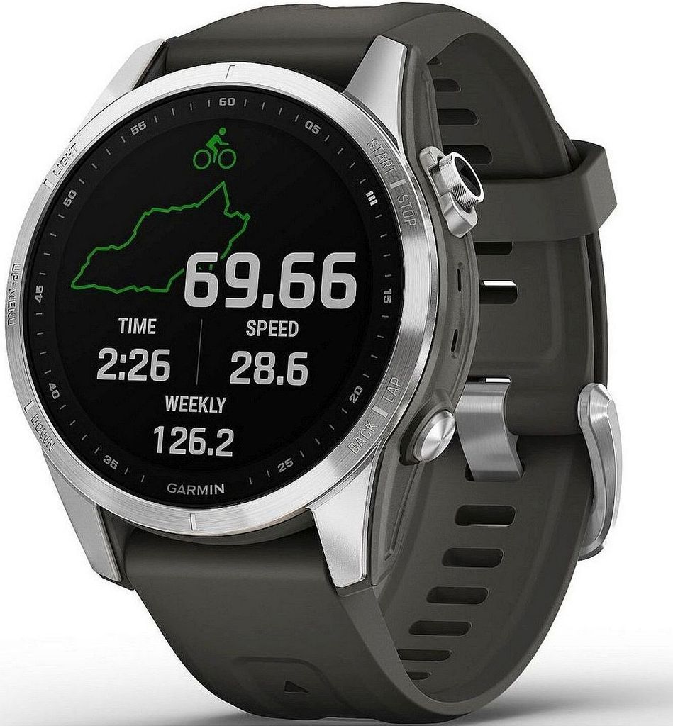 Garmin Fenix 7S Srebrny/Grafitowy Zdjęcie produktu 9