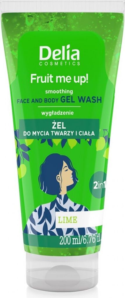 Delia Limetten-Frische: Gesicht & Krper Reinigungs-Gel, 200ml