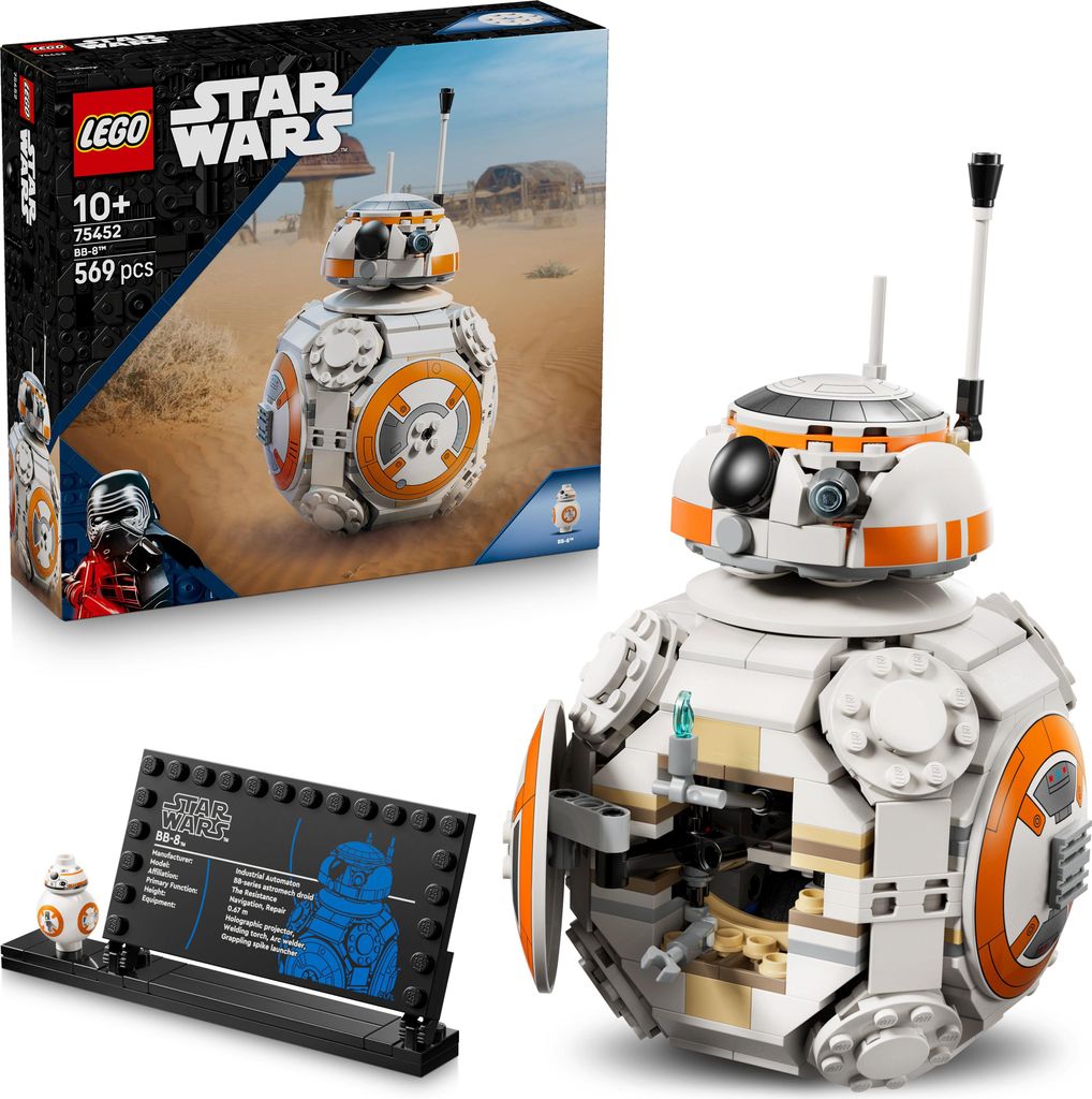 LEGO Star Wars 75452 Der Astromech-Droide BB-8 - Spielzeug Produktbild 