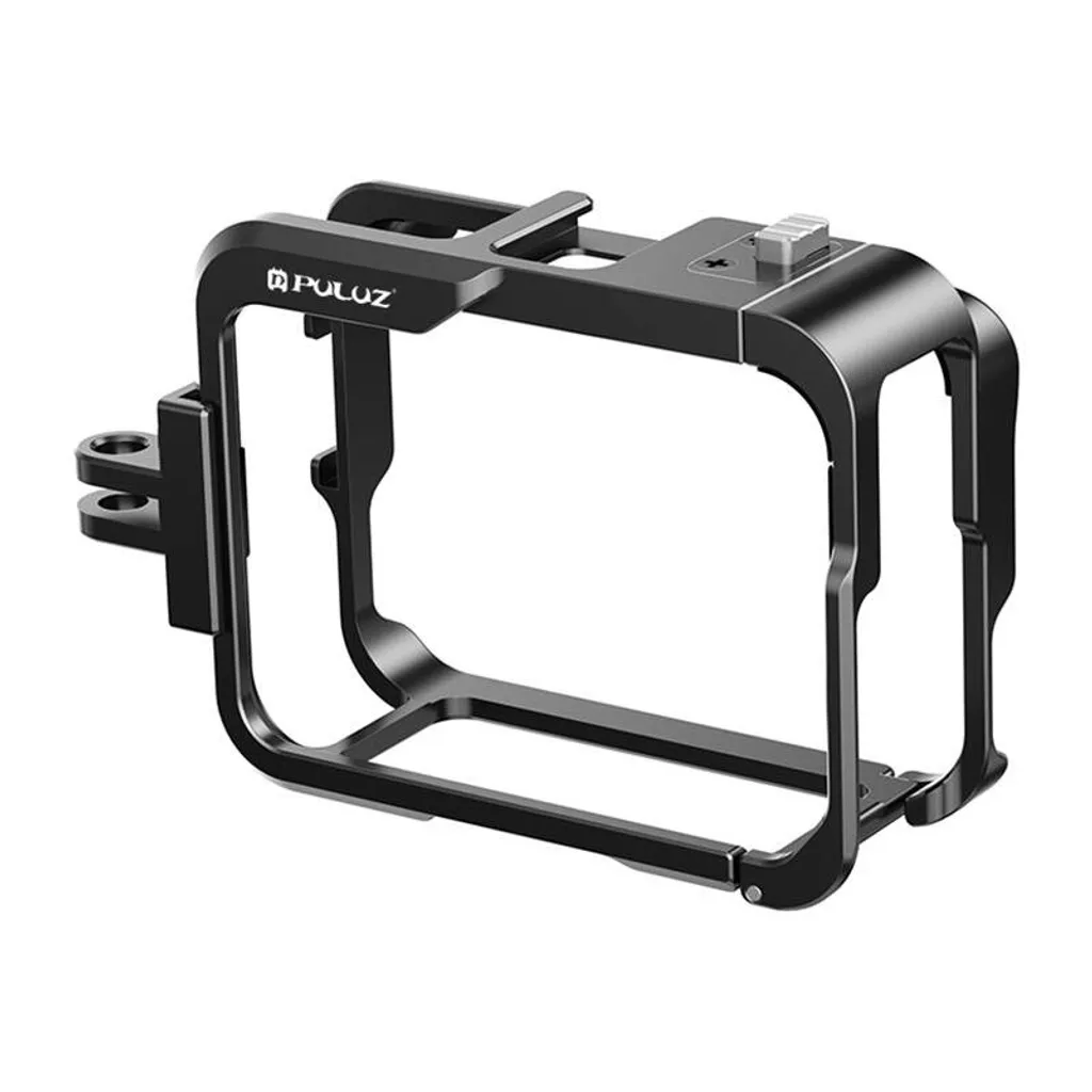 Cage de Protection Puluz en Métal pour Insta360 Ace Pro avec Adaptateur