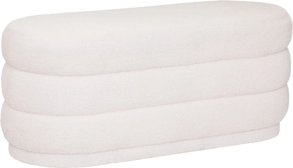 Pouf Mathis 100 cm Teddy Eazy Living : Gain de Place et Confort Absolu