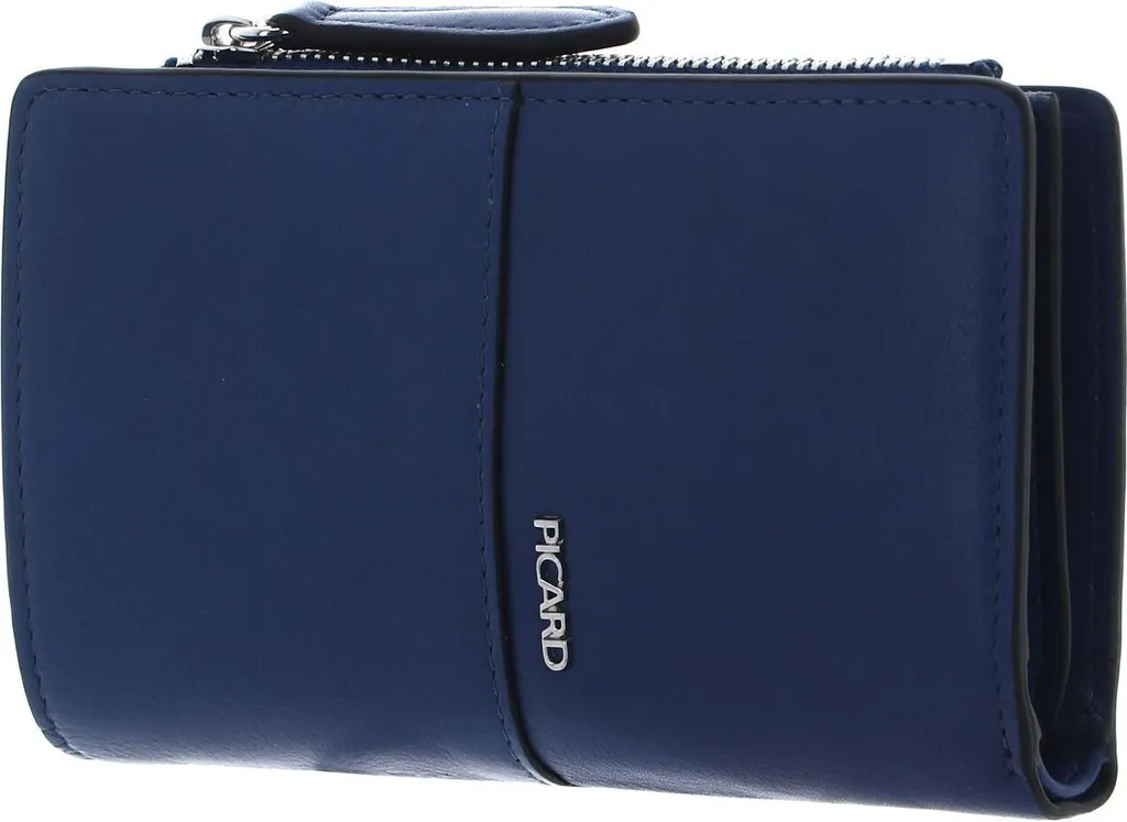 Porte-monnaie Bleu Royal PICARD Spirit 1 - Portefeuille de Voyage Compact