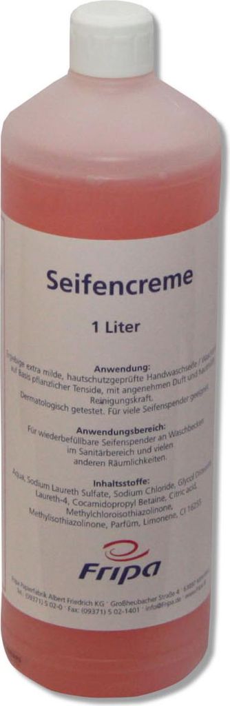 Fripa Handwaschseife rosé 1 Liter Flasche