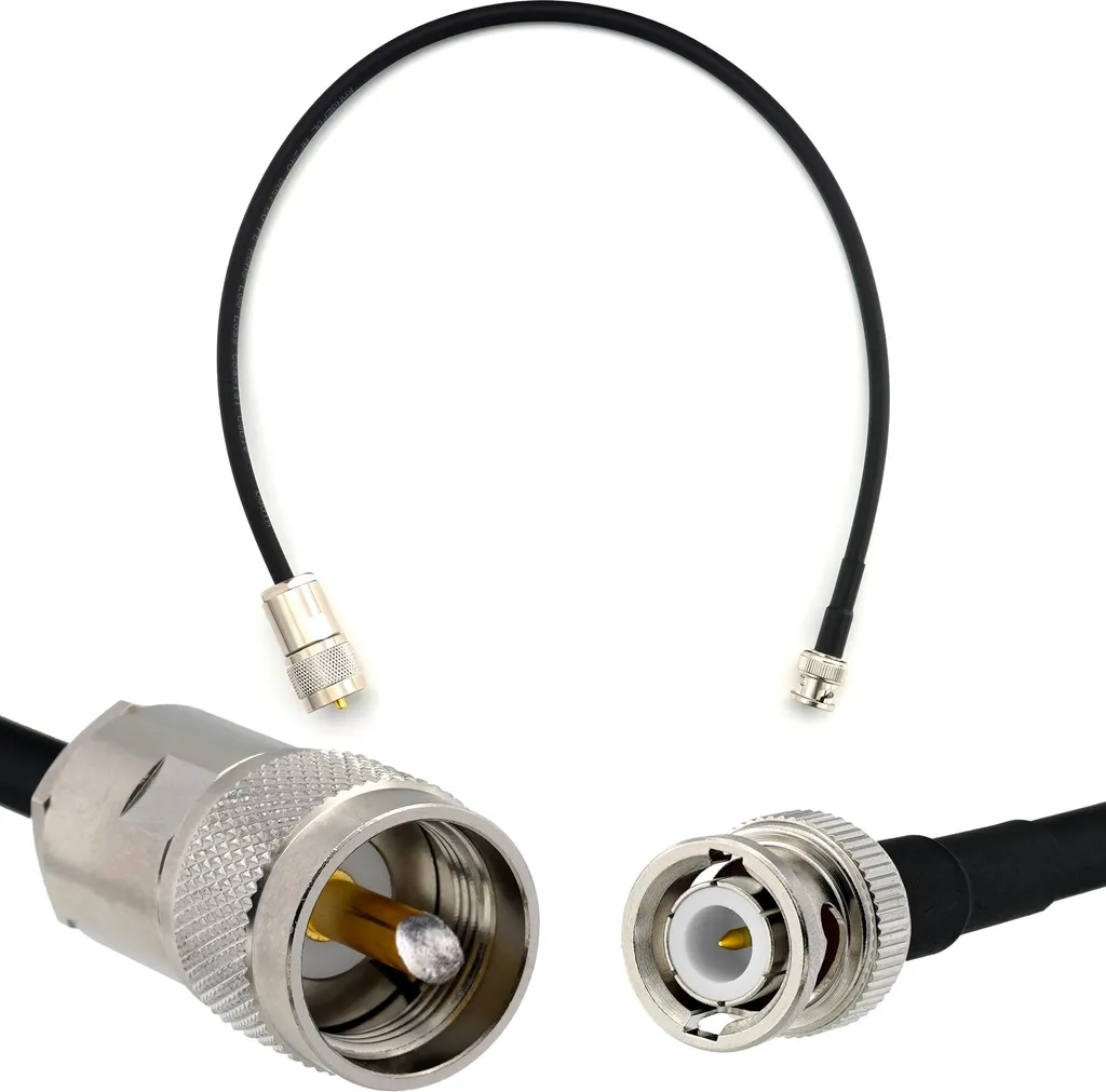 Cavo di Prolunga BNC PL 50 cm | Jumper HF-240 Low Loss 50 Ohm Radio CB