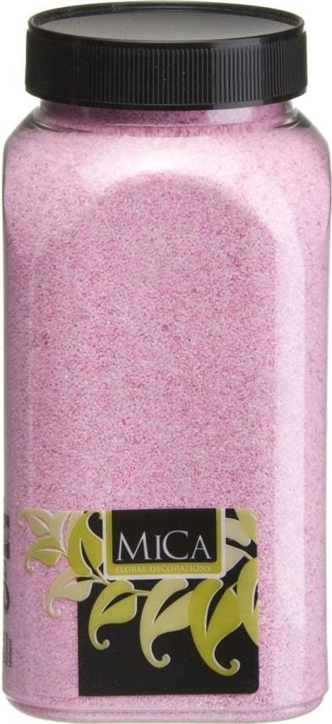 Mica Decorations Dekoration Sand rosa 650 ml 1 kg Produktbild 