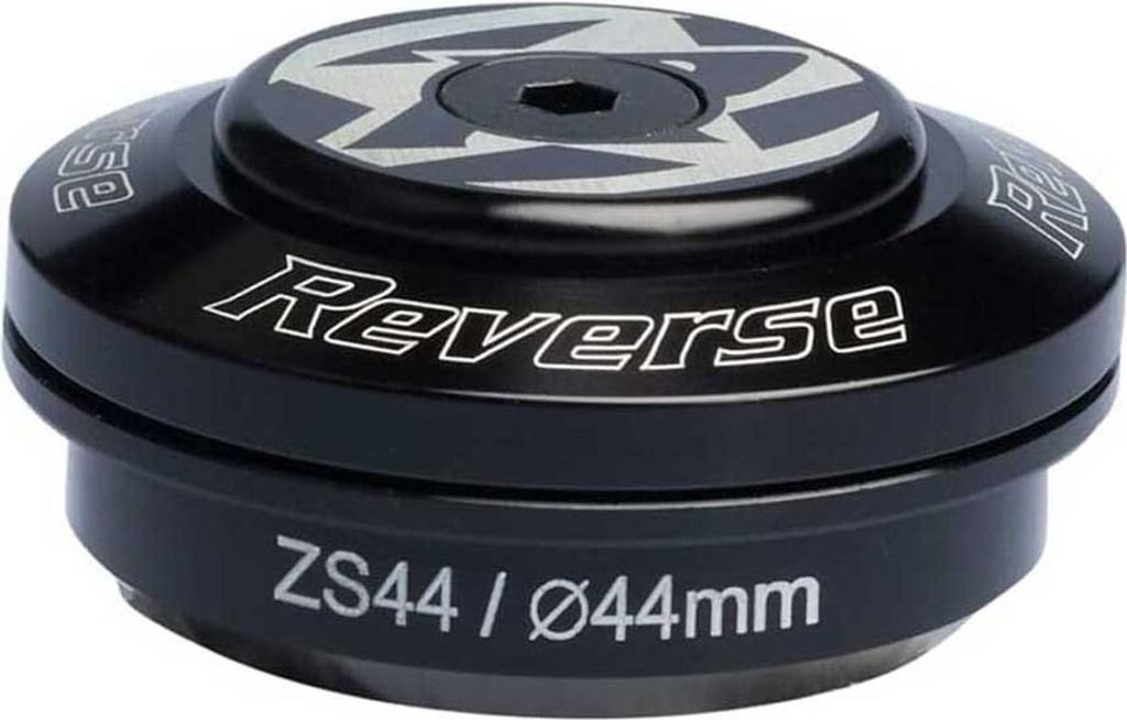 Base Obere Lagerschale mit Abdeckkappe 1 1/8 Zoll - Schwarz