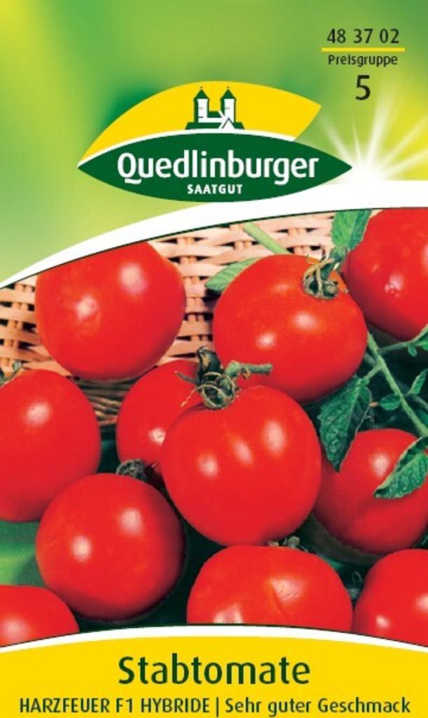 Quedlinburger Saatgut - Stabtomaten Harzfeuer - Samen - Produktbild 4