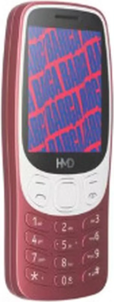 Téléphone HMD 3210 FCB autonomie longue durée et mémoire de 64 MB