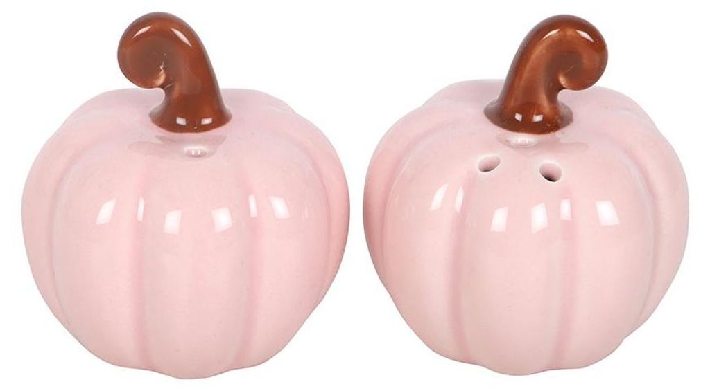 Something Different - Kürbis-Salz- und Pfefferstreuer, Keramik (2er-Pack) SD11093 (Einheitsgröße) (Pink)