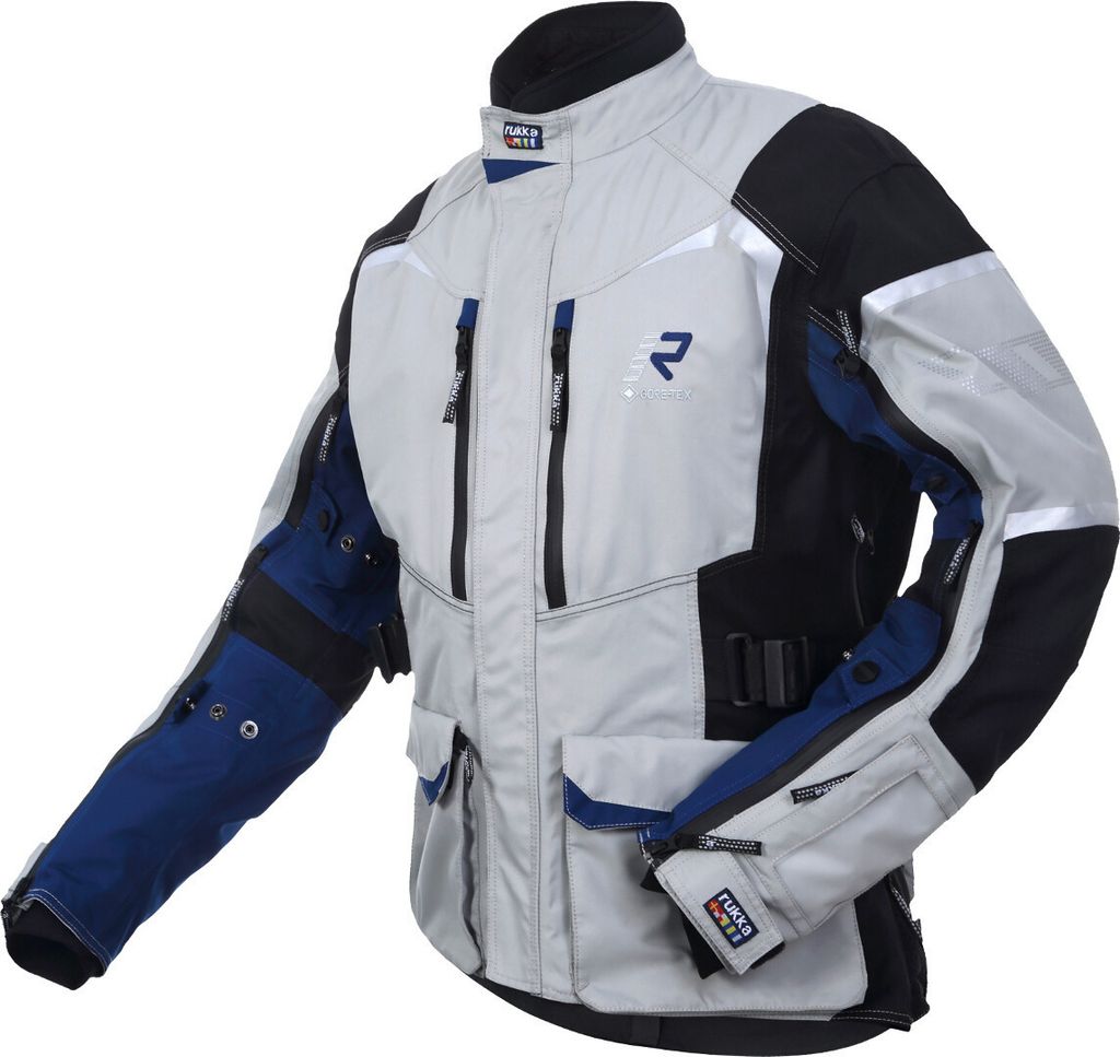 Rukka Rimo-R GoreTex Anthrazit-blau Jacke Herren 64