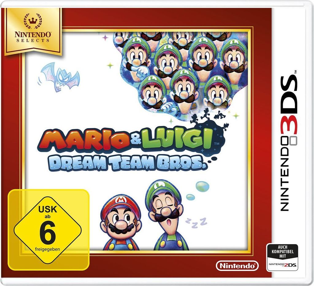 Nintendo Mario & Luigi: Dream Team Bros. Selects [3DS] Produktbild 