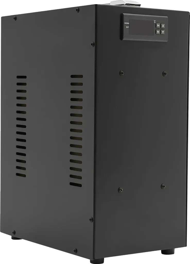 Refroidisseur d'eau aquarium robuste en fer noir - Régulation stable