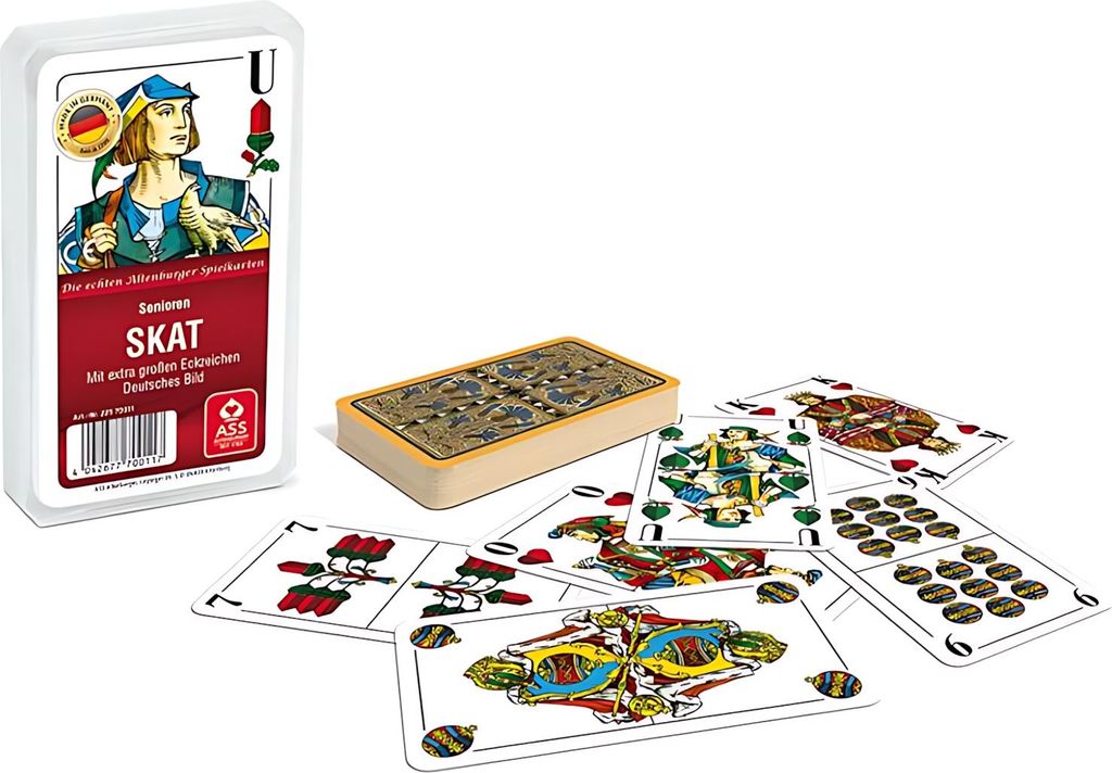 ASS ALTENBURGER Senioren SKAT Kartenspiel