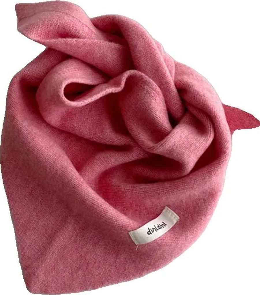 Scialle Triangolare Rosa in Cotone Morbido KASCHMIR-c | Shop Online