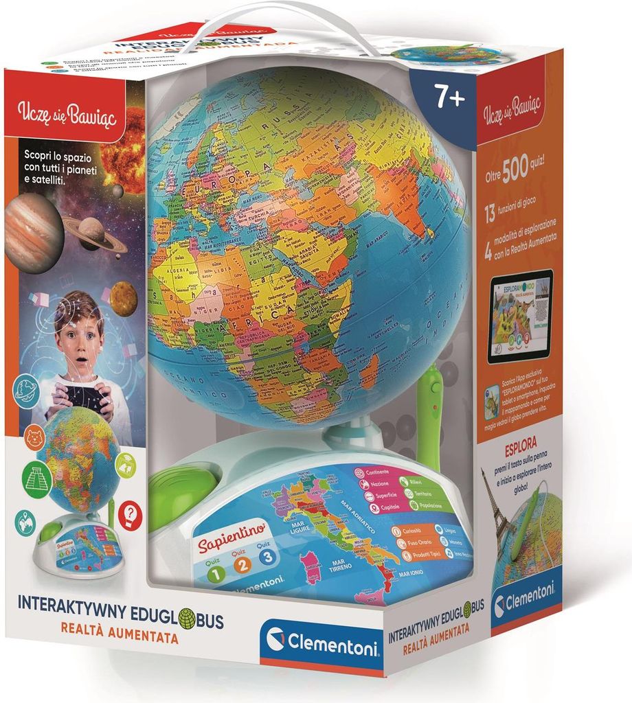 Mappamondo interattivo Clementoni 50847 Immagine del prodotto 